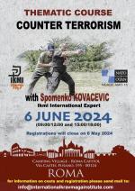 6 June 2024 - Thematic Course - Counter Terrorism - Rome