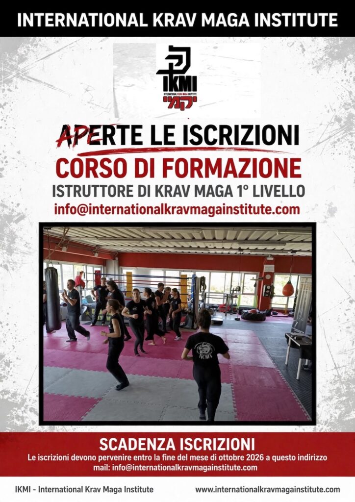 30 Ottobre 2026 - Aperte le iscrizioni al corso di formazione Istruttori 1° livello - Parte Teorica
