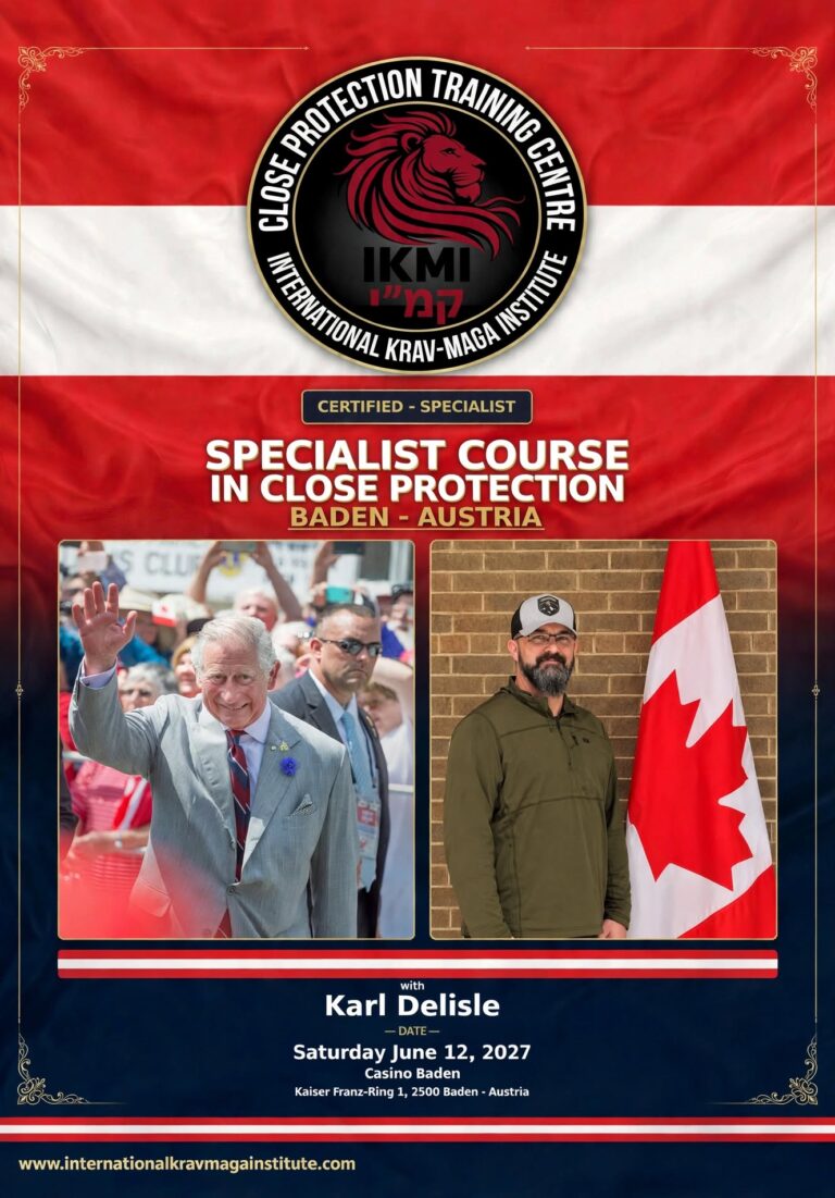 Saturday June 12, 2027 - Specialist Course in Close Protection - Baden - Austria
