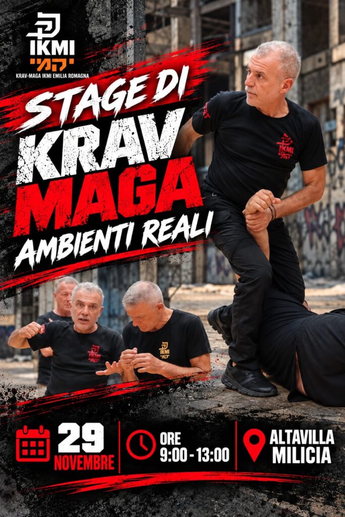 29 Novembre 2026 - Stage di Krav Maga e Ambienti Reali - Altavilla Milicia - PA