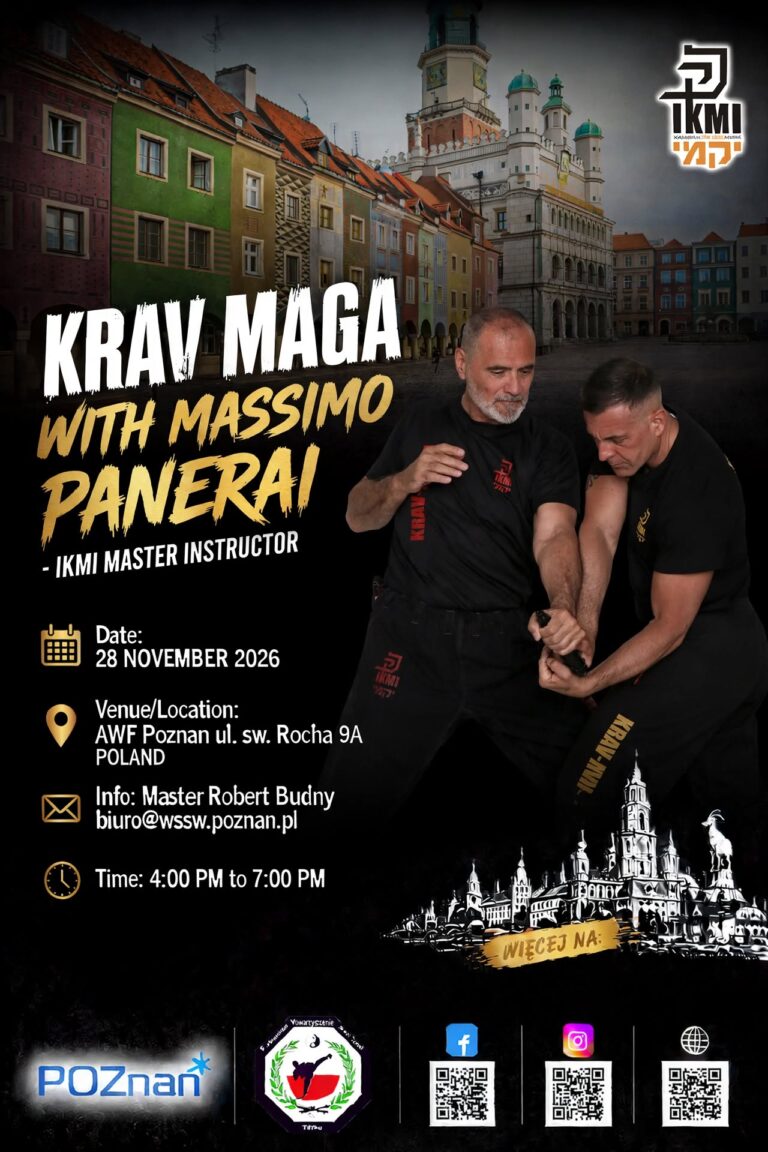 28 Novembre 2026 - Krav Maga Seminar - Poznan - Poland
